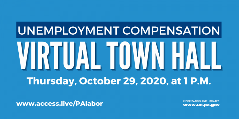 Weekly unemployment town hall set for 1 p.m.