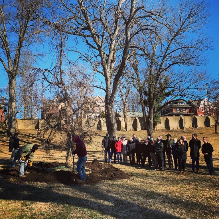 Bucks Beautiful donates tree in memory of co-founder Bob Byers Sr.