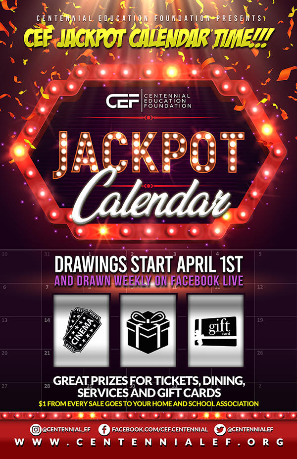 Centennial launches Jackpot Calendar