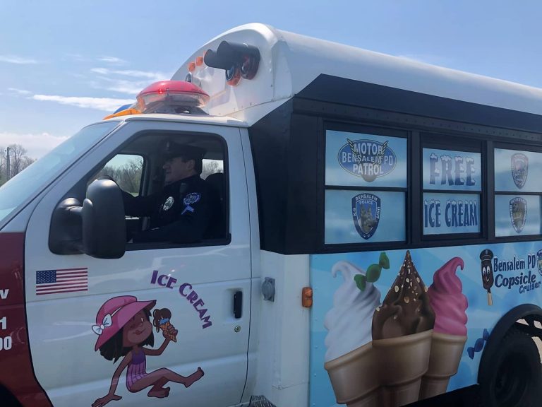 Bensalem Police launch ‘Copsicle’ ice cream bus