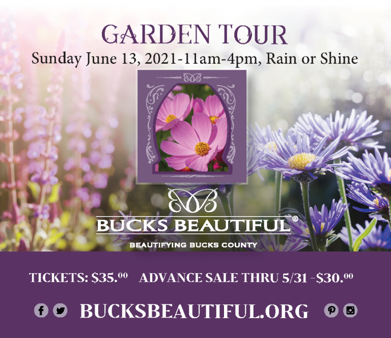 Bucks Beautiful’s annual Garden Tour returns