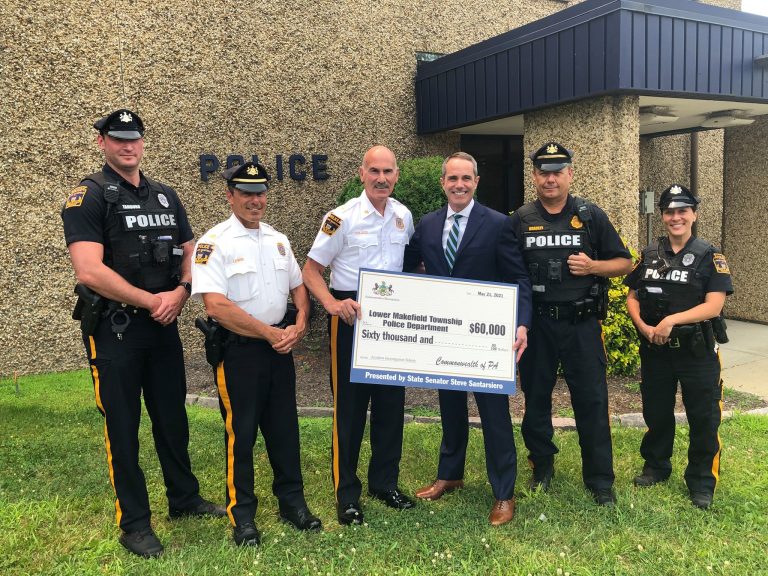 Santarsiero secures $60,000 for Lower Makefield Township Police