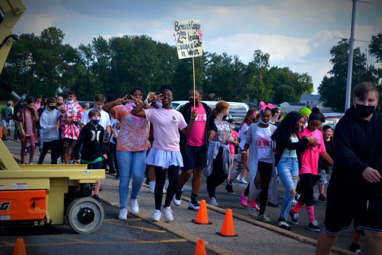 Armstrong students raise awareness for breast cancer