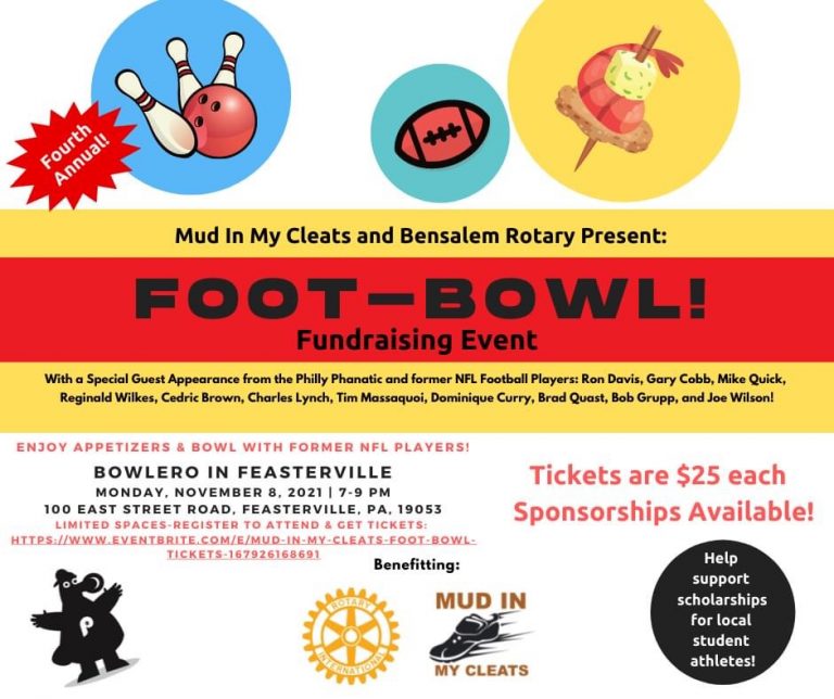 Annual Foot-Bowl set for Nov. 8 in Feasterville