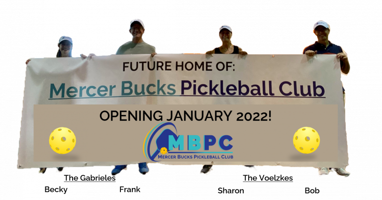 Mercer Bucks Pickleball Club opens in January