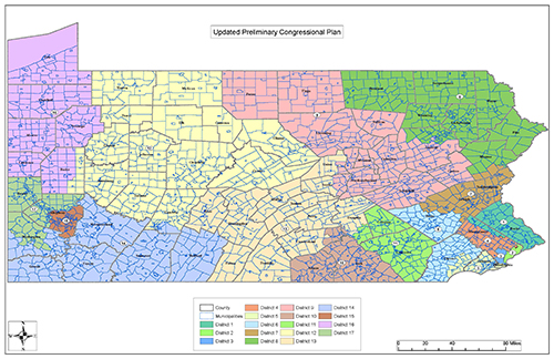 Wolf responds to congressional redistricting map proposed by House State Government Committee