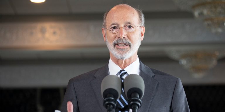 Wolf vetoes congressional redistricting map