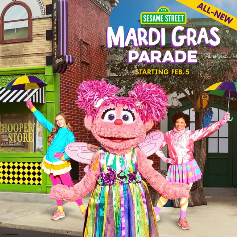 Sesame Place debuts all-new Mardi Gras Parade