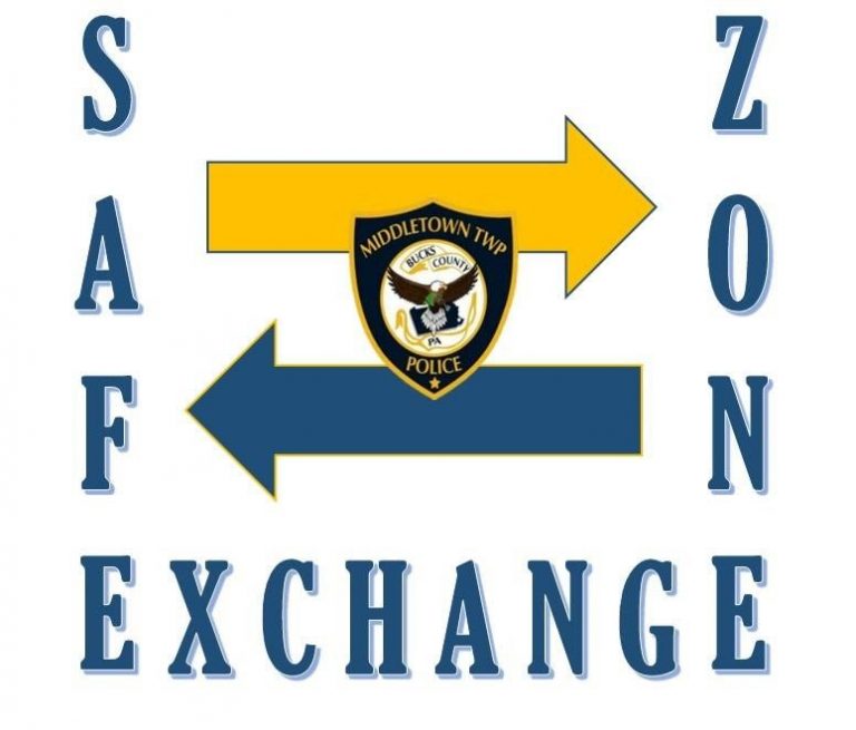 Middletown Township Police Department lobby is a safe exchange zone