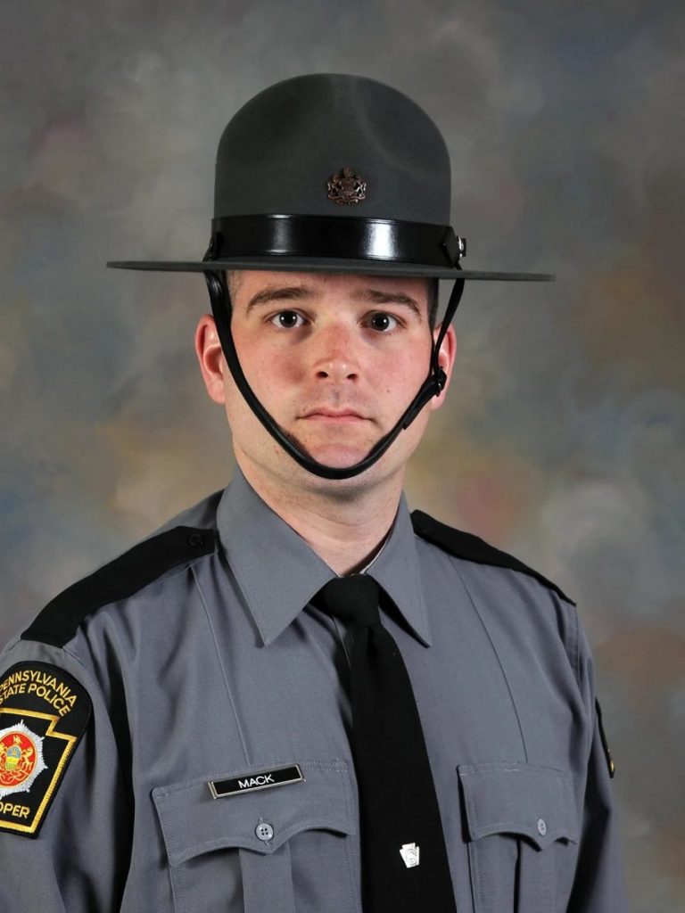 Funeral arrangements for PA State Trooper Mack