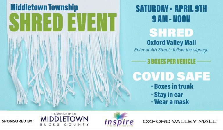 Middletown spring shredding event