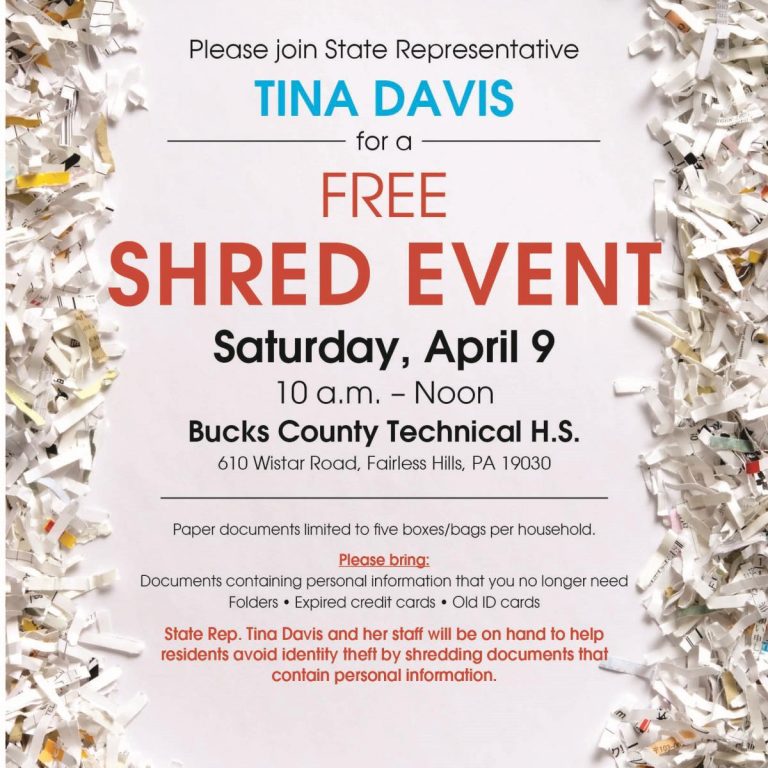 Davis hosting free shred event Saturday