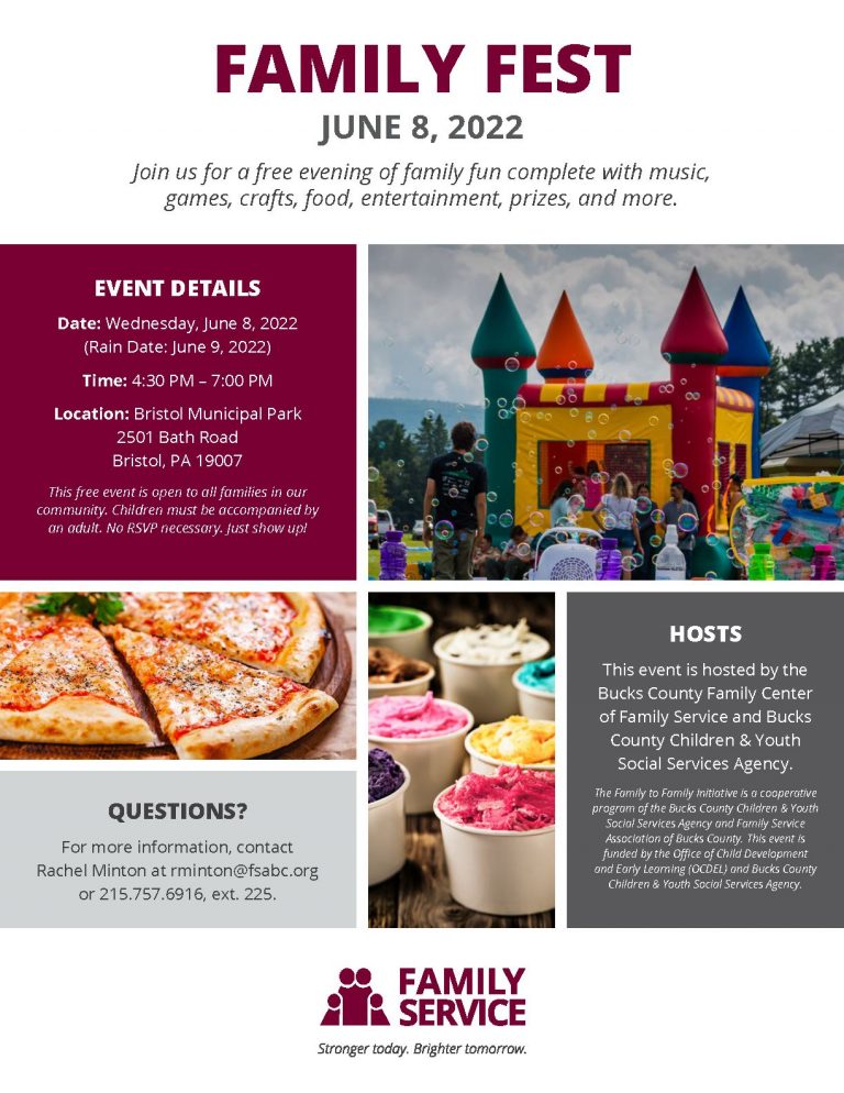 Annual Family Fest returns June 8