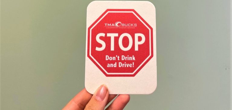 ‘Don’t Drink and Drive’ coasters to be distributed by TMA Bucks