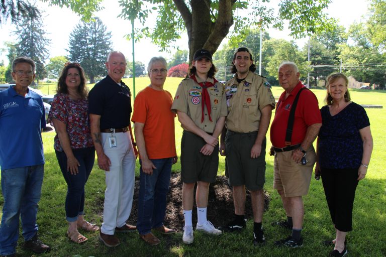 Local Boy Scout is encouraging reading at Playwicki Farm