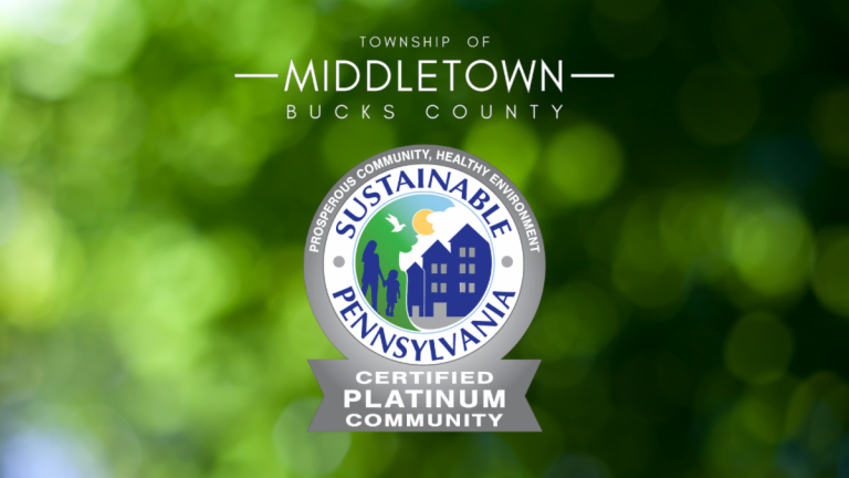 Middletown Township recognized for sustainability