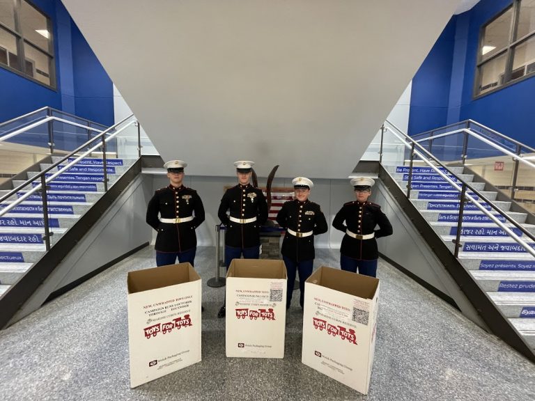 Bensalem Marine Corps JROTC sponsoring Toys for Tots drive