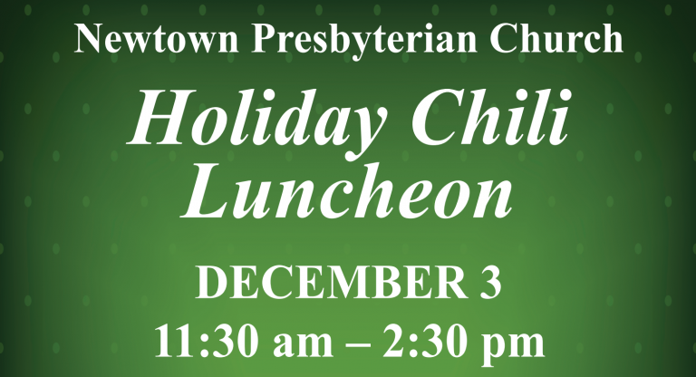 Holiday chili luncheon, quilt raffle set for Dec. 3