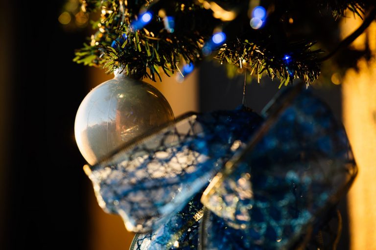 Bucks County displays Project Blue Light wreath