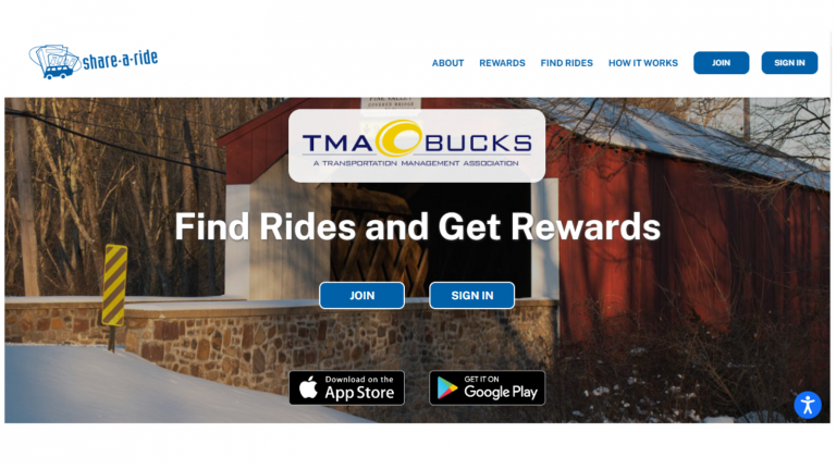 TMA Bucks launches Share-A-Ride site for residents