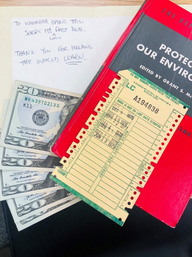 Bucks library book returned 44 years after checkout