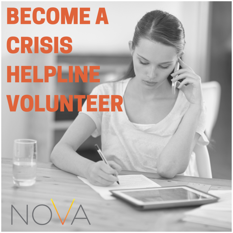 NOVA needs crisis volunteers