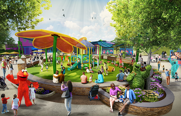 Sesame Place announces new 123 Playground to debut in spring 2024