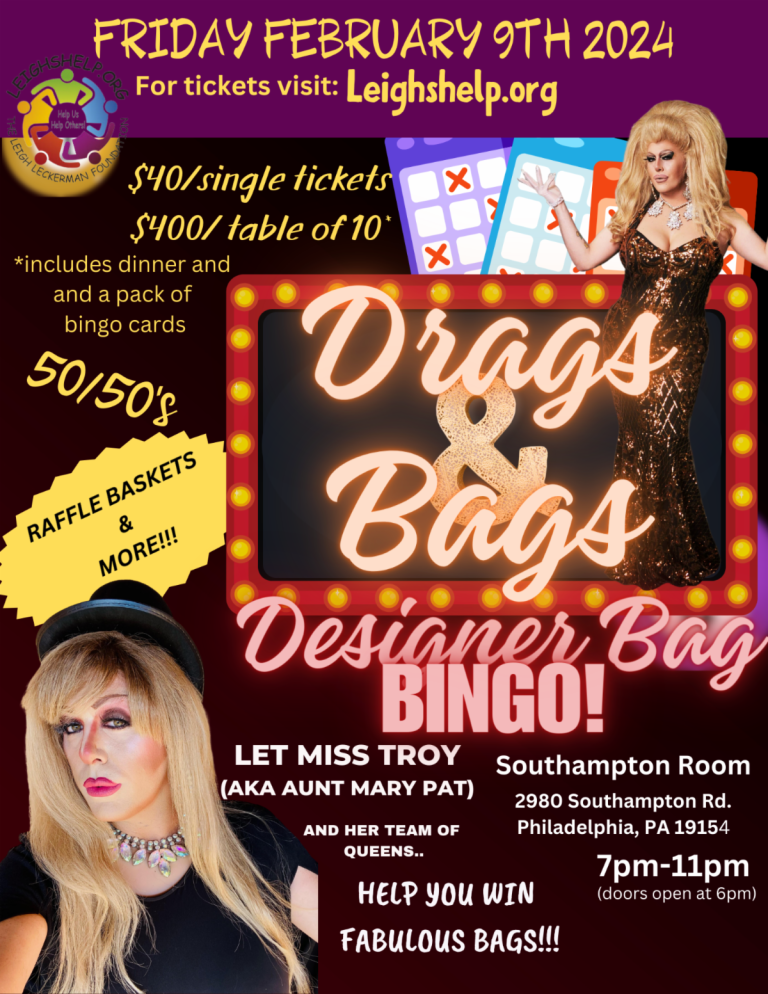 Drag bag bingo fundraiser set for Feb. 9