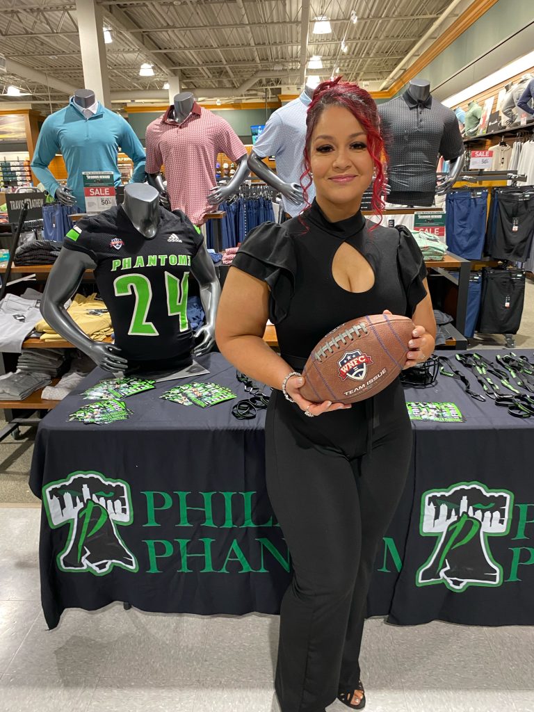 Feasterville woman becomes pro football player at age 43 