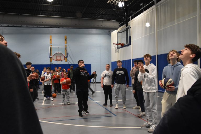 Holy Ghost Prep senior runs basketball clinic for locals with special needs