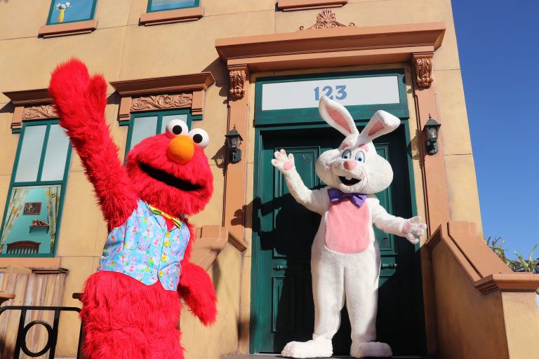Sesame Place’s Elmo’s Eggstravaganza is underway