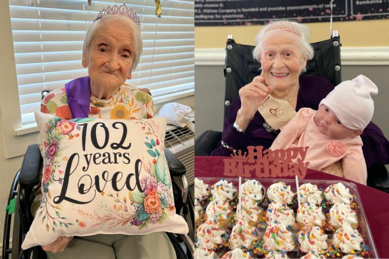 Two centenarian birthdays take place at Oxford Rehab & Healthcare